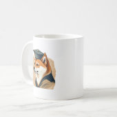Shiba Inu afgestudeerd Koffiemok (Voorkant links)