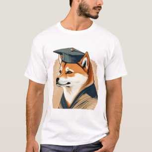 Shiba Inu afgestudeerd  T-shirt