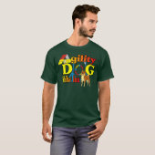 Shiba Inu Agility T-shirt (Voorkant volledig)