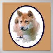 Shiba Inu Art Print (Voorkant)