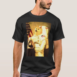 Shiba Inu Astronaut T-shirt