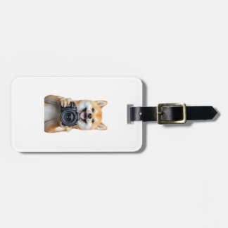 Shiba Inu Bagagelabel