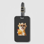 Shiba Inu     Bagagelabel (Voorkant (verticaal))