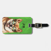 Shiba Inu Bagagelabels (Voorkant horizontaal)