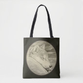 Shiba Inu Bags Shiba Inu Dog Shoping Canvas tassen (Voorkant)