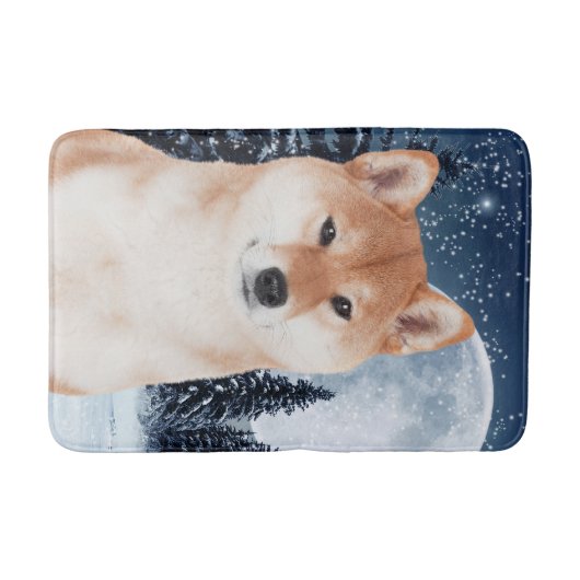Shiba Inu Bath Mat (Voorkant)
