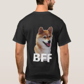 Shiba Inu Best Friends Forever T-shirt (Achterkant)