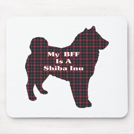 Shiba Inu BFF Gifts Muismat (Voorkant)