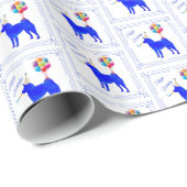Shiba Inu Birthday Cadeaupapier (Rol Hoek)