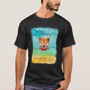 Shiba Inu Birthday voor kinderen Teen Adult Love D T-shirt