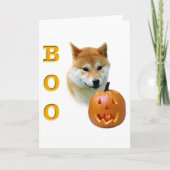 Shiba Inu Boo Kaart (Voorkant)