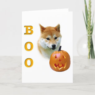 Shiba Inu Boo Kaart