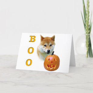 Shiba Inu Boo Kaart