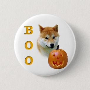 Shiba Inu Boo Ronde Button 5,7 Cm