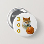Shiba Inu Boo Ronde Button 5,7 Cm (Voorkant /achterkant)