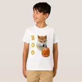 Shiba Inu Boo T-shirt (Voorkant volledig)
