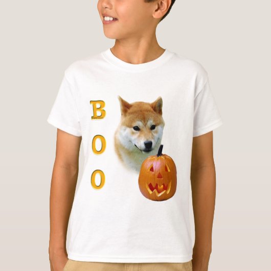 Shiba Inu Boo T-shirt (Voorkant)