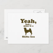 Shiba Inu Briefkaart (Voorkant / Achterkant)