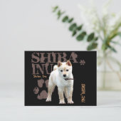 Shiba Inu Briefkaart (Staand voorkant)