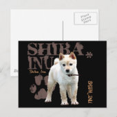 Shiba Inu Briefkaart (Voorkant / Achterkant)