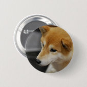Shiba Inu Button (Voorkant /achterkant)