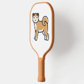 Shiba Inu cartoon Pickleball Paddle (Links)