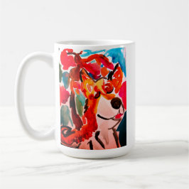 Shiba Inu cherry Japen blossom Koffiemok