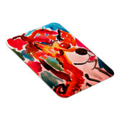 Shiba Inu cherry Japen blossom  Magneet (Rechterzijde)