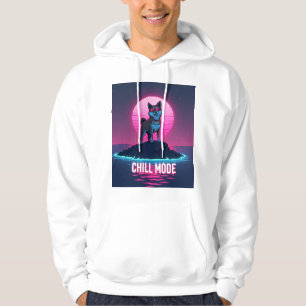 Shiba Inu Chillen Modus Neon Hond Hoodie