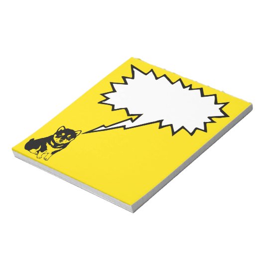 Shiba Inu Chinese Dog Year 2018 notitieblok (Linkerzijde)