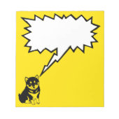 Shiba Inu Chinese Dog Year 2018 notitieblok (Voorkant)