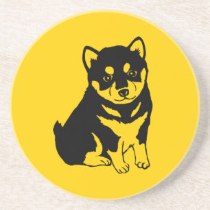 Shiba Inu Chinese Dog Year 2018 Round Onderzetter
