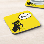 Shiba Inu Chinese Dog Year 2018 Square Onderzetter (Linkerzijde)