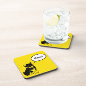 Shiba Inu Chinese Dog Year 2018 Square Onderzetter (Rechterzijde)