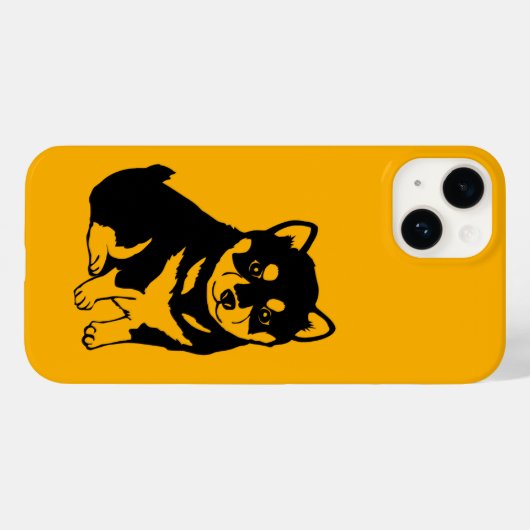 Shiba Inu Chinese Dog Year Zodiac Birthday iPC Case-Mate iPhone Case (Achterkant (horizontaal))