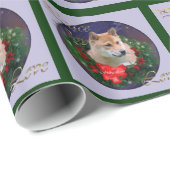 Shiba Inu Christmas Cadeaupapier (Rol Hoek)