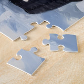 Shiba Inu Christmas Red Truck Holiday Legpuzzel (Zijkant)