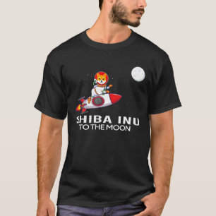 Shiba Inu Coin Crypto Token Cryptocurrency Portemo T-shirt