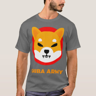 Shiba Inu Coin Crypto Token Cryptocurrency Wallet T-shirt
