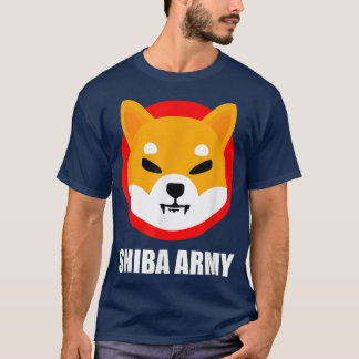 Shiba Inu Coin Crypto Token Cryptocurrency Wallet T-shirt