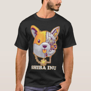 Shiba Inu Coin Crypto Token Cryptocurrency Wallet T-shirt
