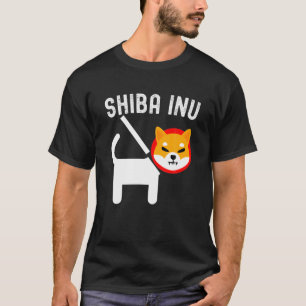 Shiba Inu Coin Crypto Token Cryptocurrency Wallet T-shirt
