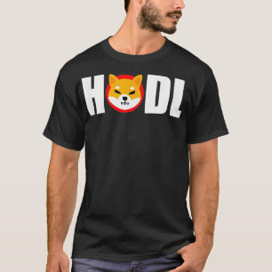 Shiba Inu Coin Crypto Token Shib Hodl Shiba T-shirt