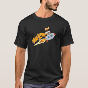 Shiba Inu Coin Shib to the Moon Crypto Millionaire T-shirt