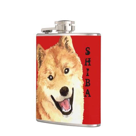 Shiba Inu Color Block Heupfles (Links)