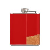 Shiba Inu Color Block Heupfles (Achterkant)