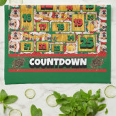 Shiba Inu Counting-down Kerstmis Advent Calendar D Theedoek (Gevouwen)