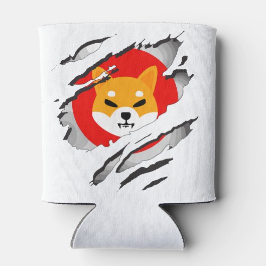 SHIBA INU cryptocurrency - SHIBA INU Crypto SHIB Blikjeskoeler (Achterkant)