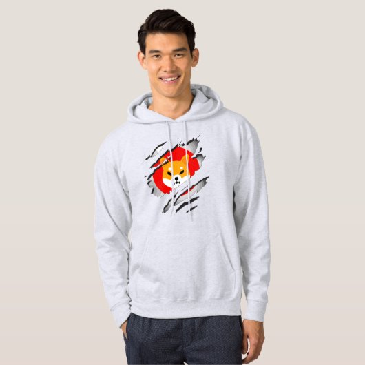 SHIBA INU cryptocurrency - SHIBA INU Crypto SHIB Hoodie (Voorkant volledig)