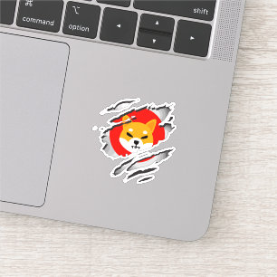 SHIBA INU cryptocurrency - SHIBA INU Crypto SHIB Sticker